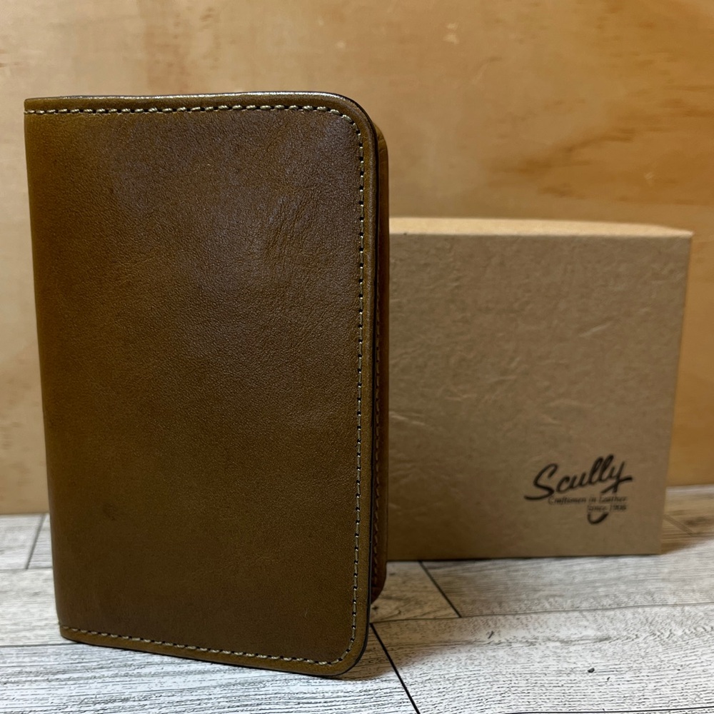 Scully Italian Leather Aloe Pocket Size Address Book